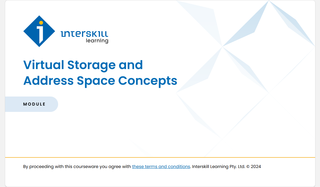 Virtual Storage and Address Space Concepts Virtual Storage and Address Space Concepts - Virtual Storage and Address Space Concepts screenshot